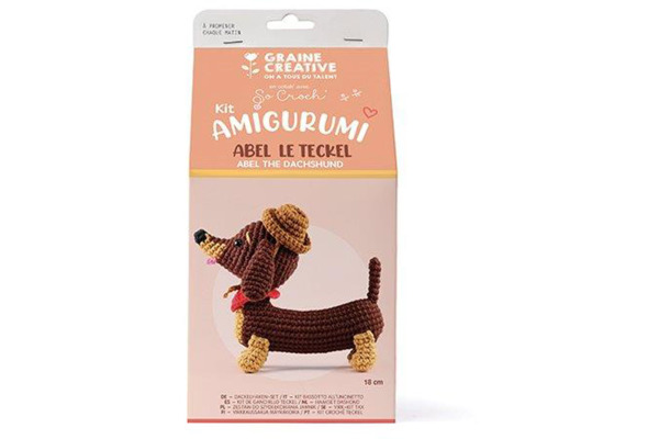 GRAINECRÉ Amigurumi Kit GC-420233 Dackel