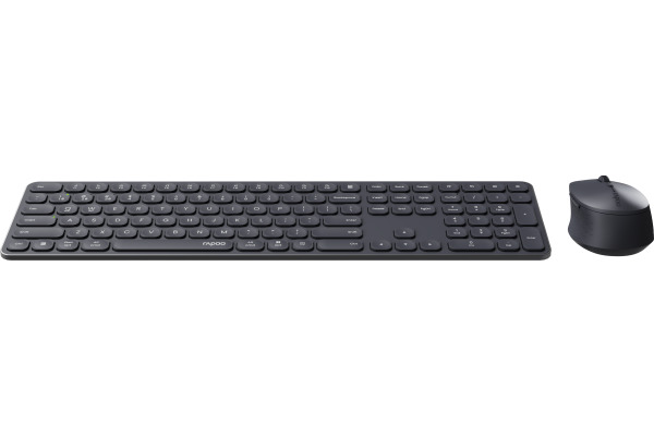 RAPOO 9810M ultraslim full deskset 12650 Wireless, Dark Grey