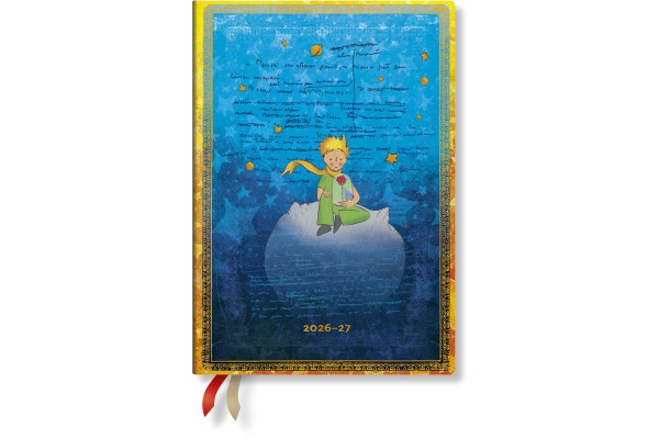 PAPERBLAN Agenda Petit Prince Midi 26/27 DF2026-5 1W/2S 13M FR HOR HC 13x18cm