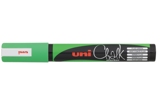 UNI-BALL Chalk Marker 1,8-2,5mm PWE-5M grün