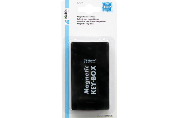 RIEFFEL Schlüsselbox 83x14x35mm A20999 schwarz, magnetisch