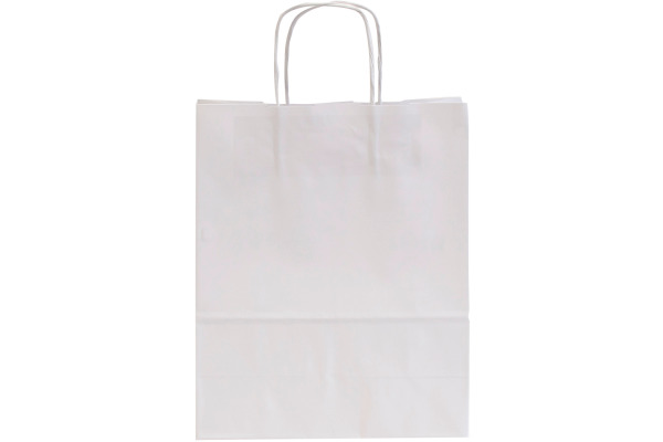 NEUTRAL Tragtaschen Allegra weiss SDS22-BIA Kraft,110g, 22x10x27cm 25 Stk.