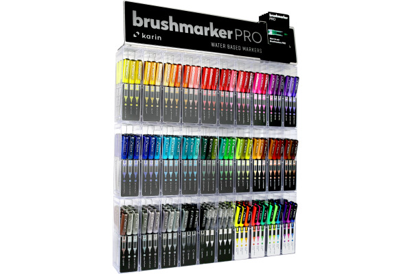 KARIN Brush Marker PRO 27C14 Display 360 Stück