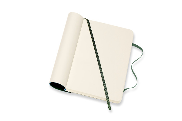 MOLESKINE Notizbuch Classic SC Pocket 647629155 blanko, myrtengrün 96 Blatt