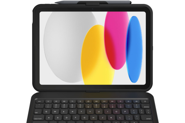 ZAGG Keyboard Tough Keys iPad 103117081 10.9 (Gen10),11(A16),Bl.,CH