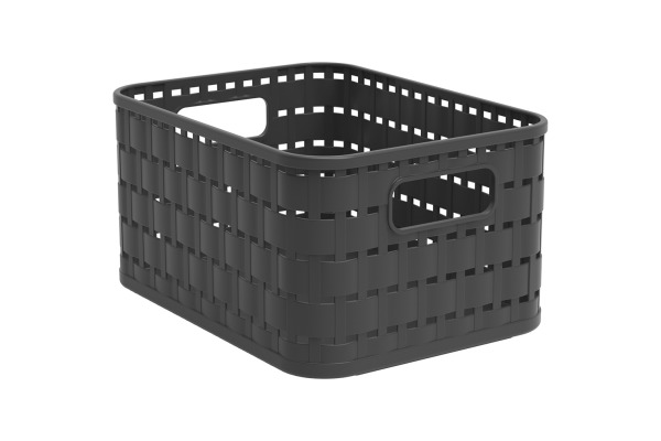 ROTHO Korb Country 18l 111530804 Holzkohle schwarz A4