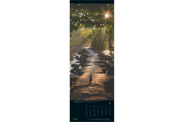 GEO Bildkalender 2027 581368 GEO Wege 25x69cm