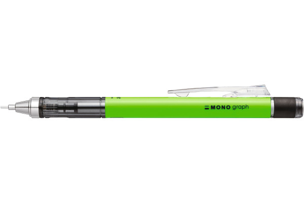 TOMBOW Druckbleistift 0.70mm SH-MG63-R MONOgraph, neon grün