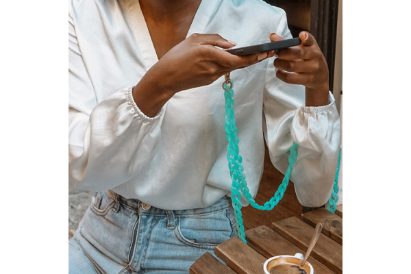 ZANAÉ Phone Necklace Mint 17358 Summer Harmony turquoise