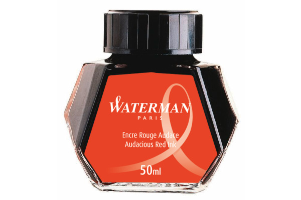 WATERMAN Tinte 50ml S0110730 rot