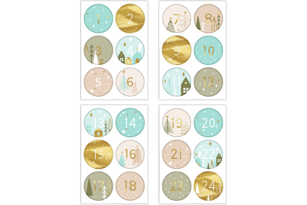URSUS Adventskalender 24880000F Sweet home