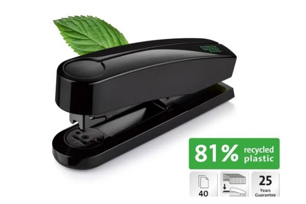NOVUS Heftgerät B4 re+new B4 020193 schwarz, 40 Blatt