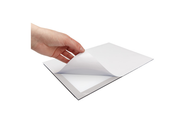 MAGNETOP. Magnetrahmen  A3 1132032 selbstklebend, silber 2 Stk.