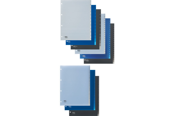 KOLMA Register Vista A4 21.112.00 transparent 1-12