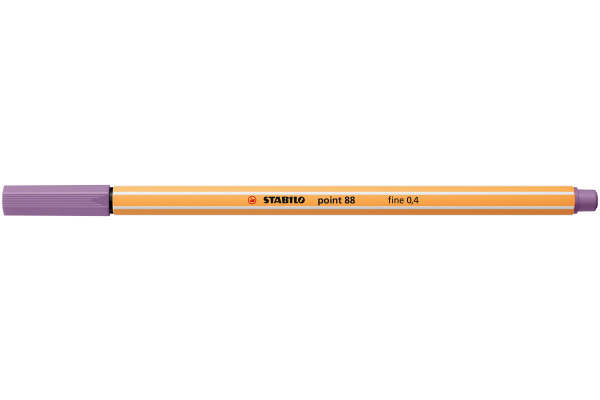 STABILO Fineliner Point 88 0.4mm 88/62 grau violett