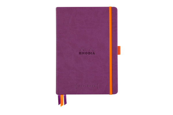 RHODIA Notizbuch Goalbook HC A5 118579C violett, dots 120 Blatt