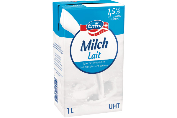 EMMI Milchdrink 1,5%, UHT 1155024 1 l, 12 Stk.
