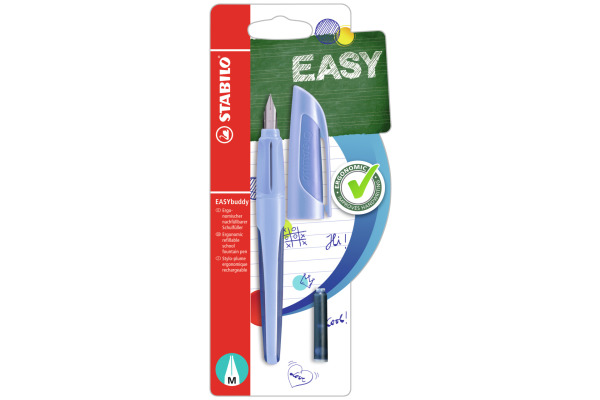 STABILO Füllhalter EASYbuddy M B-58772-5 blau