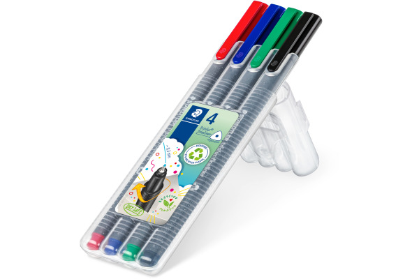 STAEDTLER Triplus Fineliner 334 RC4 4er Set