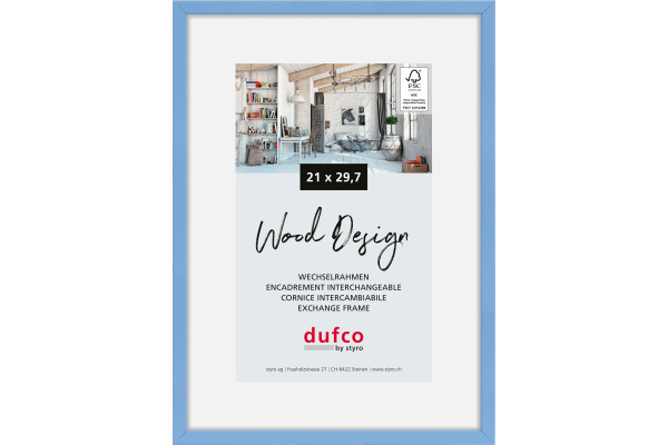 DUFCO Bilderrahmen Hay 21x29.7cm 161081064 hellblau