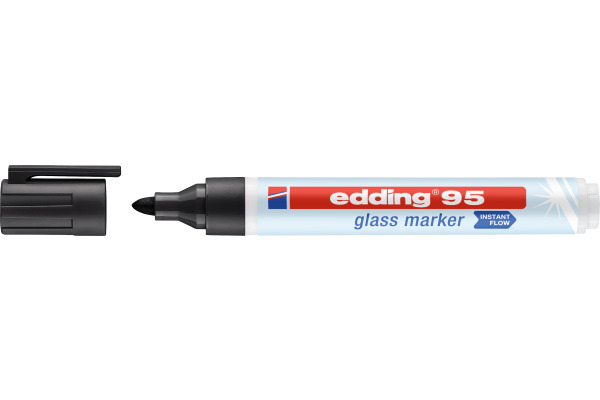 EDDING Glasmarker 95 95-001 schwarz