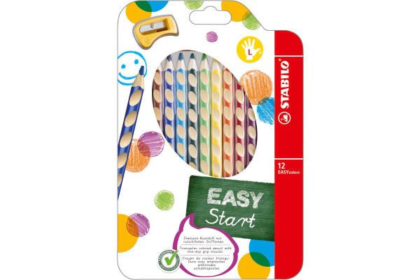 STABILO Farbstifte EASYcolors 331/12 12 Farben L