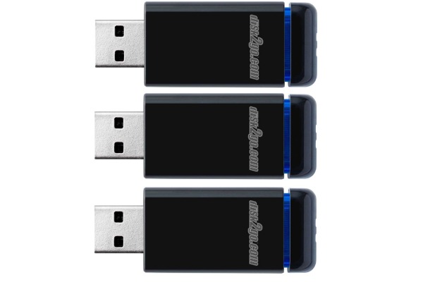 DISK2GO USB-Stick qlik edge 8GB 30006728 USB 2.0 triple pack
