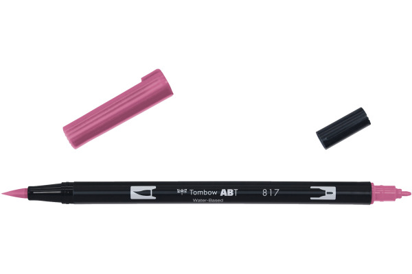 TOMBOW Dual Brush Pen ABT-817 mauve