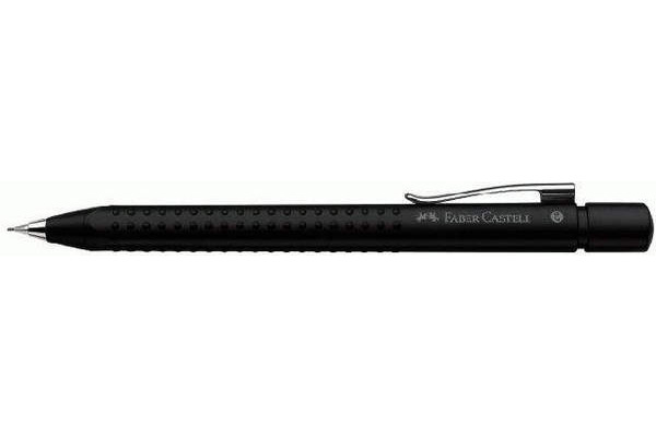 FABER-CA. Druckbleistift GRIP 2011 0.7mm 131287 schwarz met. Radierer