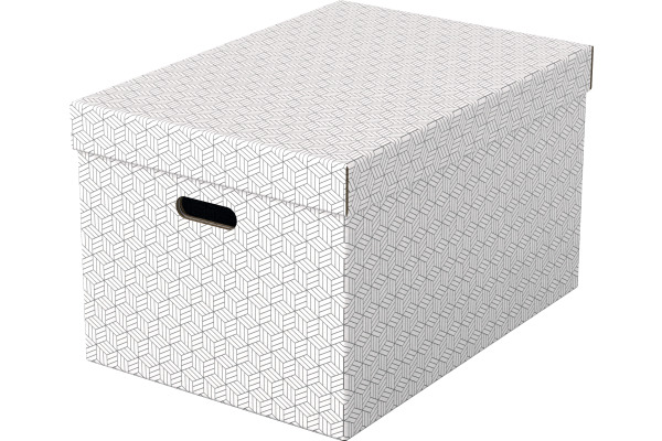 ESSELTE Aufbewahrungsboxen Home L 628286 weiss 510x355x305mm 3 Stück