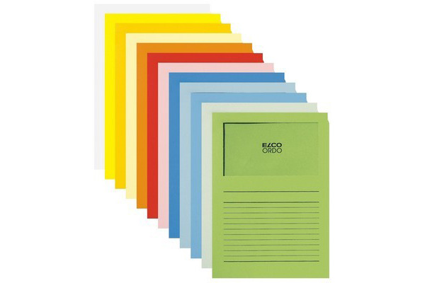 ELCO Organisationsmappe Ordo A4 29489.10 classico, weiss 100 Stück