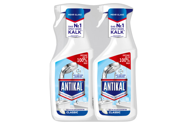 ANTIKAL Kalkreiniger Spray 972086 Classic Spray Duo 2x800ml