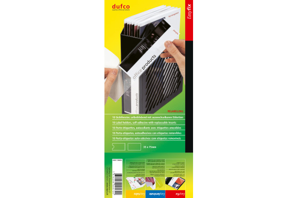 DUFCO EasyFix Sichtfenster 50002.004 35x75mm 10 Stk.