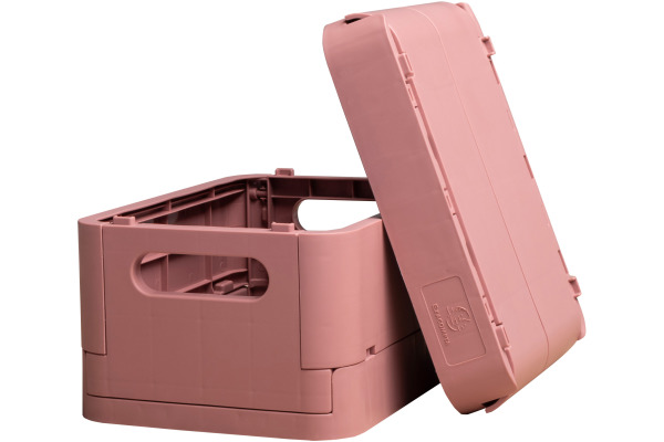 EXACOMPTA Klappbox Skandi A6+ 27038D Mini altrosa 185x35x135mm