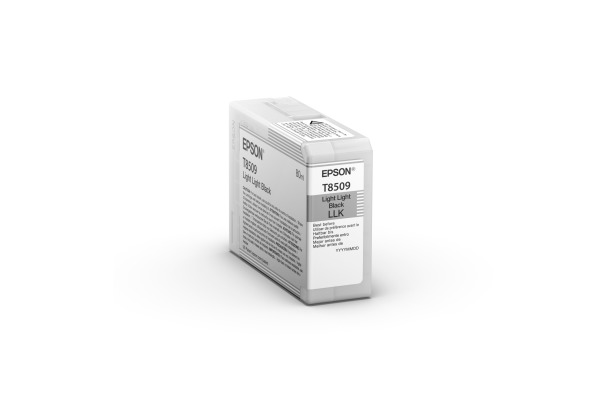 EPSON Tintenpatrone light li.schwarz T850900 SureColor SC-P800 80ml