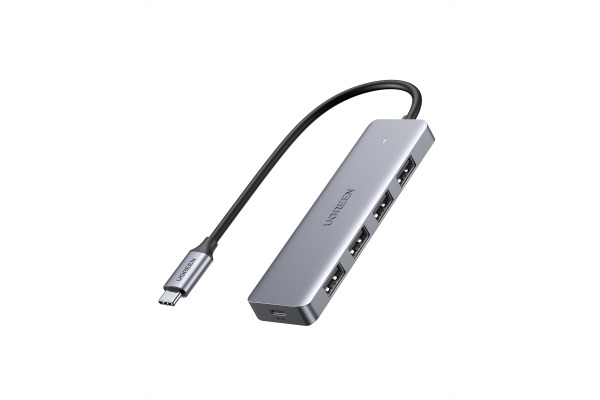 UGREEN USB-C Hub 4in1, Silver 70336 4xUSB-A