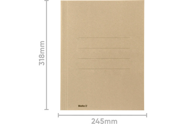 BIELLA Aktensammler Recycolor 17243027U beige 3 Klappen