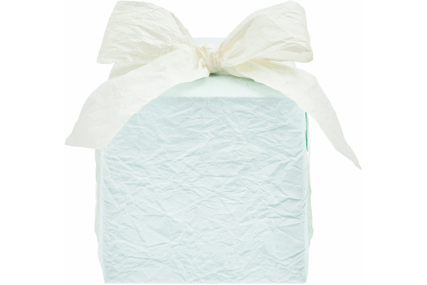 RICO DESI Knitter Geschenkpapier 401210 Hellblau 68x200cm