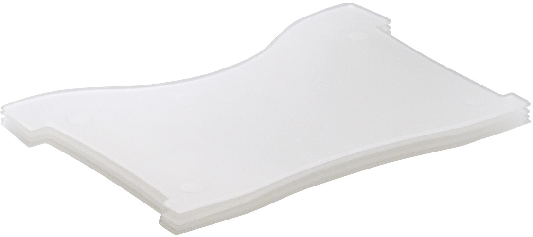 HAN Schwenkplatte Croco-Box A7 9037-63 transparent 4 Stück