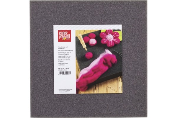 KNORR Unterlage Nadelfilzen 216771000 anthrazit 25x25x5cm