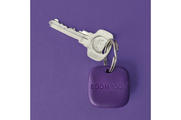 BOOMPODS Boomtag Rechargeable TARPUR purple