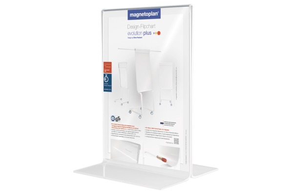 DEFLECTO Tischaufsteller A5 47901 gerade, hoch