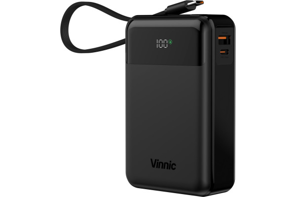 VINNIC DAMAVAND 2 PB,65W VPPB-HV65 PD, 20k mAh,Built-in-Cables