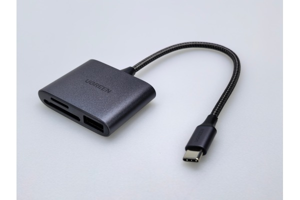 UGREEN Card Reader USB-C 3.0,SD,TF 80798 USB-A 2.0, BB