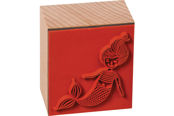 HEYDA Stempel-Set Mermaid 12x10x3cm 204888678 braun 10-teilig