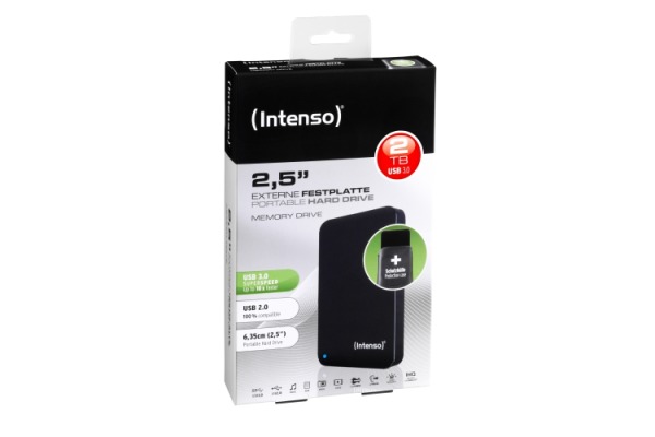 INTENSO HDD Memory Drive 2TB 6023580 USB 3.0 2.5 inch black
