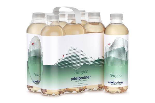 ADELBODEN Bärgtee Minze 162154 100 cl, 6 Stk.