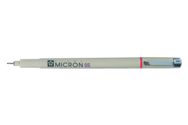 SAKURA Fineliner Pigma Micron 0,45mm XSDK0519 rot