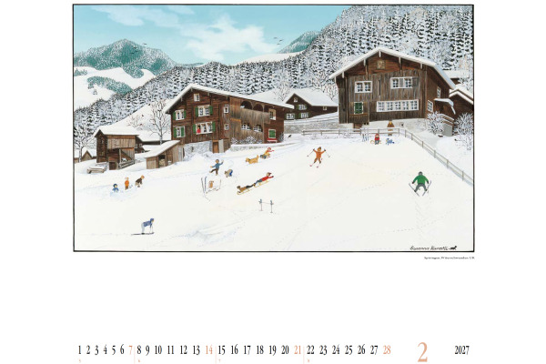 CALENDARI Bildkalender 2027 952596623 Susanna Kuratli ML 42x42cm