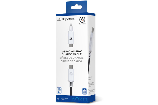 POWERA Charging Cable for PS5 PSAC0372- USB-C to USB-C